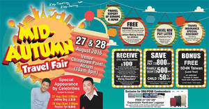 Featured image for CTC Travel: Mid-Autumn Travel Fair at Chinatown Point from 27 – 28 Aug 2016