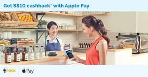 Featured image for DBS/POSB: $10 Cashback for New Apple Pay Users from 30 Aug – 31 Oct 2016