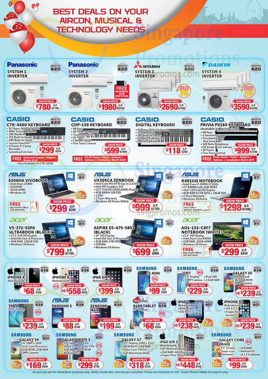 Electronics Expo Aircons, Notebooks, Smartphones, Tablets Img-4 16 Aug 2016