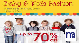 Featured image for (EXPIRED) Mothercare: Plaza Singapura Atrium Sale – Up to 70% Off from 29 Aug – 11 Sep 2016