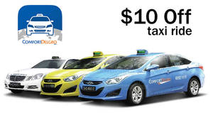 Featured image for (EXPIRED) Comfort Taxis: $10 Off Fare for Night Rides Promo Code from 9 – 12 Sep 2016