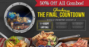 Featured image for Fish & Co: 50% Off ANY Combo at Glasshouse Park Mall Outlet from 1 – 8 Sep 2016