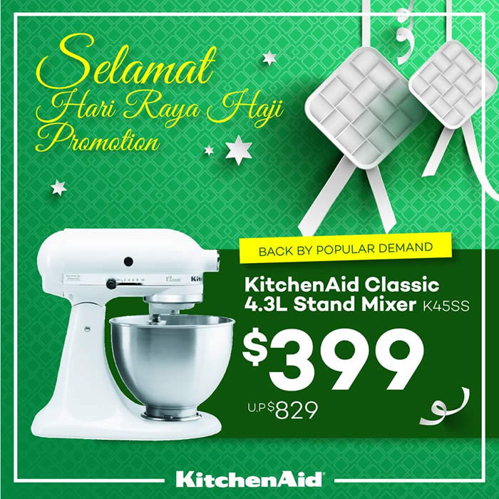 Mayer 399 (u.p. 829) KitchenAid Classic 4.3L Stand Mixer Promo from