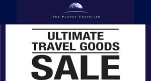 Featured image for (EXPIRED) Planet Traveller: Ultimate Travel Goods Sale at Changi Airport from 3 Oct – 2 Nov 2016