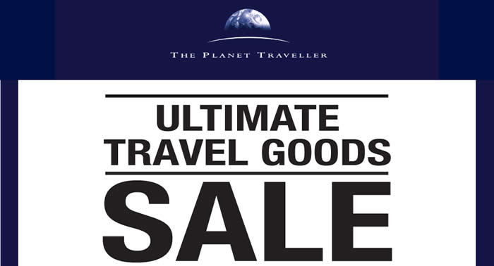 Featured image for Planet Traveller: Ultimate Travel Goods Sale at Changi Airport from 3 Oct - 2 Nov 2016