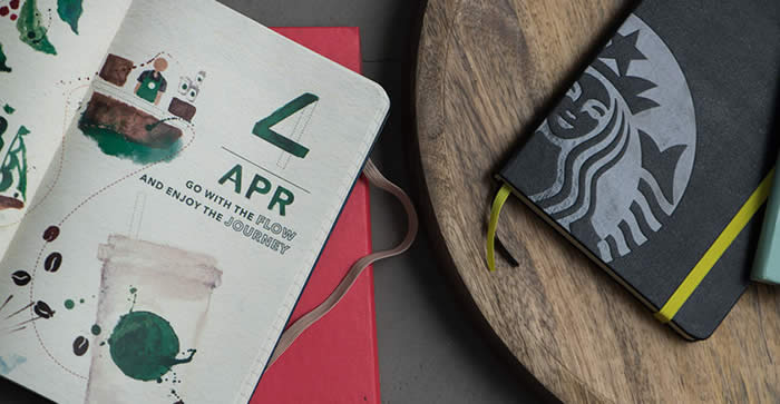 Featured image for Starbucks unveils the 2017 Planners by Moleskine® from 15 Sep 2016