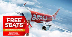 Featured image for (EXPIRED) Air Asia’s free seats promotion is back with 3 million promo seats up for grabs from 14 – 20 Nov 2016