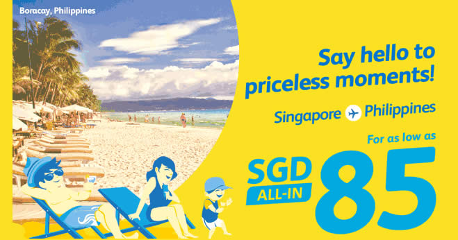 Featured image for Cebu Pacific Air: Fly to Philippines fr $85 all-in! Book from 19 - 21 Aug 2017