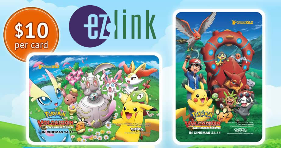 EZ-Link releases new collectible Pokemon ezlink cards from ...