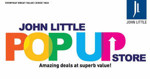 Featured image for John Little Pop-Up Store at Toa Payoh Hub from 6 Nov 2016