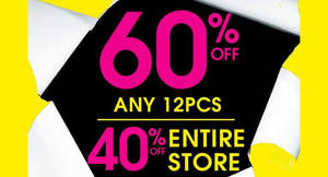 Featured image for La Senza throws 40% off (or 60% off min 12pcs) Black Friday promo from 25 – 27 Nov 2016