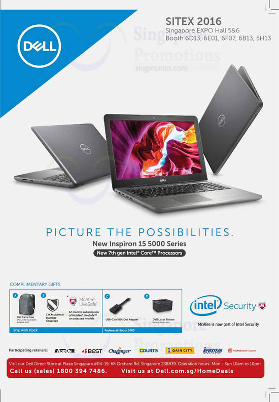 SITEX 2016 Dell Notebooks Desktop PCs 8