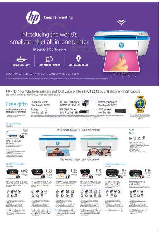 SITEX 2016 HP Printers 2