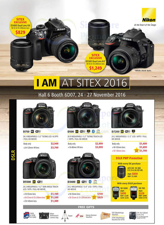 SITEX 2016 Nikon Cameras 1