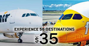 Featured image for (EXPIRED) Scoot & Tigerair offers 56 destinations on sale with all-in fares starting from $35 onwards from 23 – 26 Nov 2016