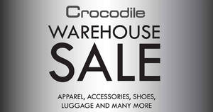 Featured image for (EXPIRED) Crocodile’s annual warehouse sale returns from 23 Dec 2016 – 2 Jan 2017