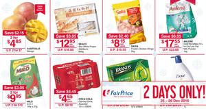 Featured image for Fairprice 48hr offers – Coca-Cola, Milo 3-in-1, Anlene & many more from 25 – 26 Dec 2016