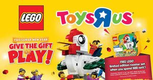 Featured image for LEGO 2017 launch carnival by Toys “R” Us at VivoCity from 2 Jan 2017