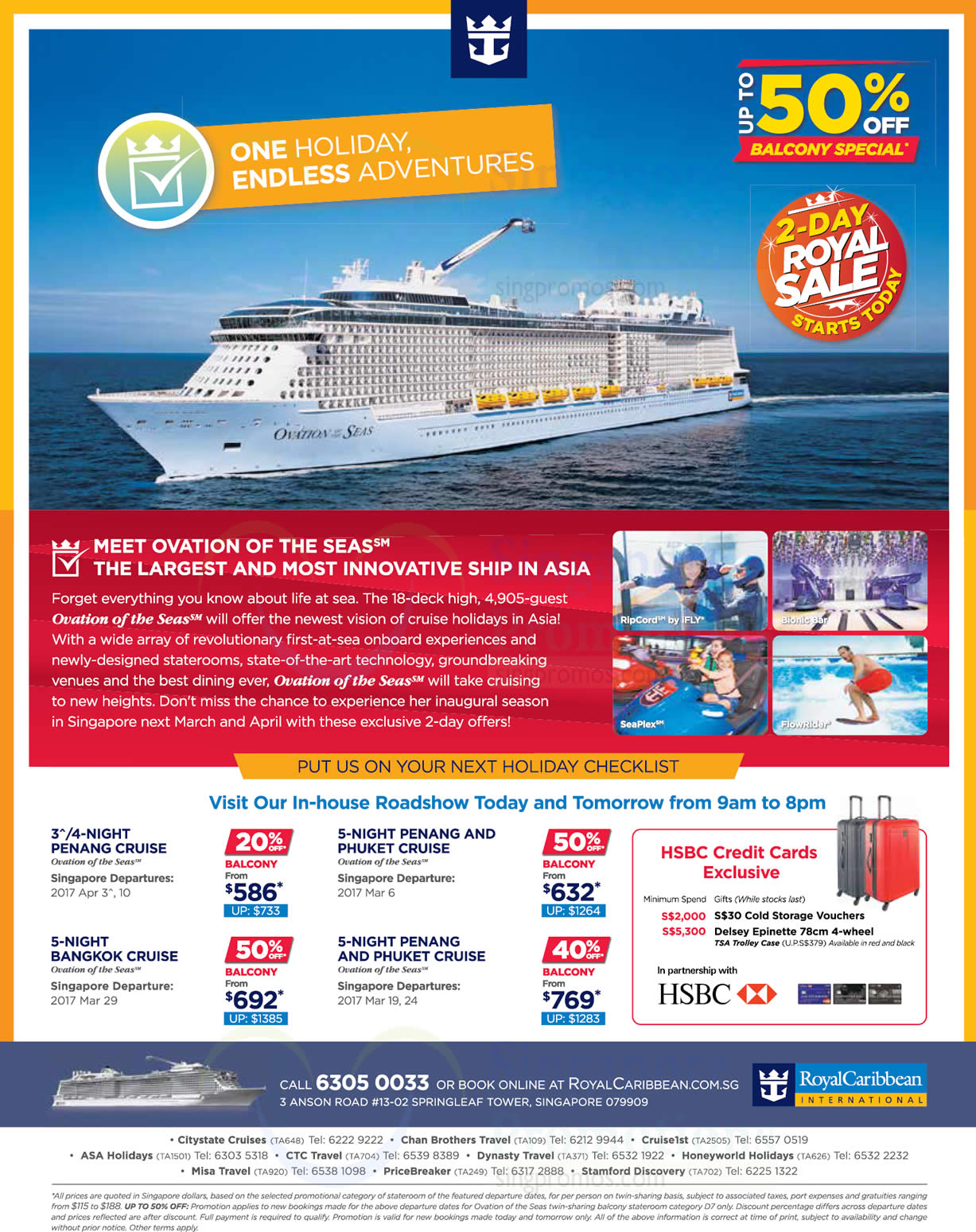 Royal Caribbean’s 48hr royal sale offers up to 50% off selected balcony