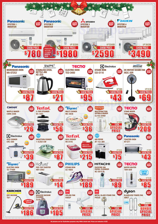 Suntec Xmas Electronics Hot Deals 2 Dec 2016