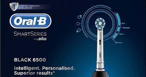 Featured image for (EXPIRED) 70% off Oral-B Smart Series 6500 electric rechargeable toothbrush 24hr deal from 25 – 26 Feb 2017