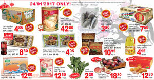 Featured image for (EXPIRED) Sheng Siong one-day deals: Happy Family Australia Wild Abalone, Ferrero Collection, China Yong Chun Lukan & more on 24 Jan 2017