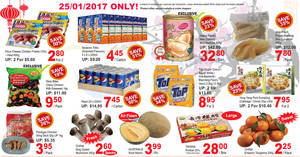 Featured image for Sheng Siong one-day deals: Happy Family New Zealand Wild Abalone, Pepsi, Seasons Tetra & more on 25 Jan 2017