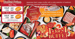 Featured image for (EXPIRED) Tsukeru Shabu Shabu 1-for-1 Japanese Black Wagyu Buffet from 3 Jan – 28 Feb 2017