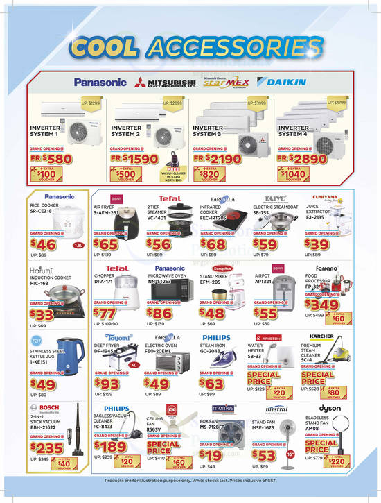 Audio House Bendemeer 27 Feb 2017 Cooling Appliances, Small