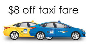 Featured image for (EXPIRED) Save $8 off Comfort Delgro midnight taxi rides with this promo code valid from 3 – 5 Mar 2017