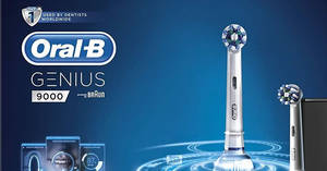 Featured image for (EXPIRED) 24hr deal: 64% off Oral-B Genius 9000 electric rechargeable toothbrush! Ends 24 Feb 2018, 7am