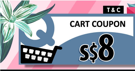 Featured image for Qoo10: Grab free $8 cart coupons (usable with min spend $50) valid on 31 July 2019