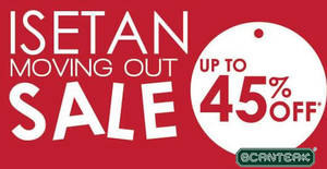 Featured image for Scanteak up to 45% off moving out sale at Isetan Scotts from 2 – 5 Feb 2017