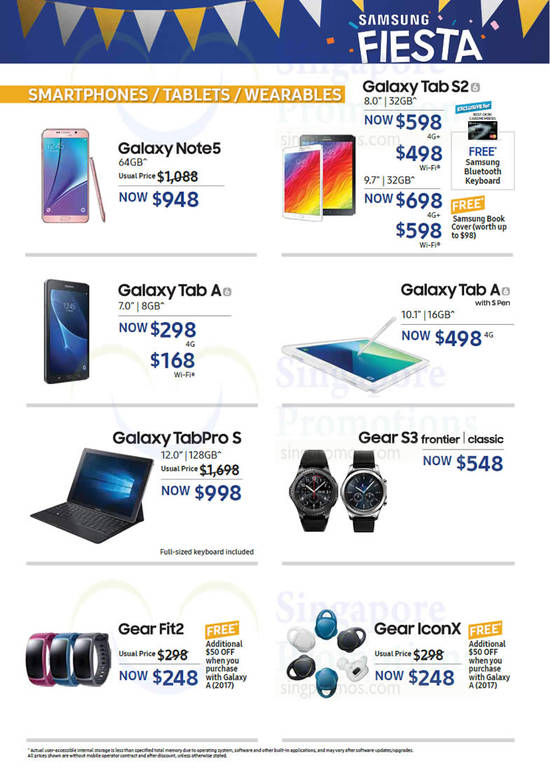 Smartphones, Tablets, Wearables Samsung Fiesta 17 Feb 2017