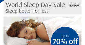 Featured image for (EXPIRED) Tempur storewide sale at Tempur Sleep Boutique from 3 – 5 Mar 2017