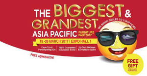 Featured image for (EXPIRED) Asia Pacific Furniture Fair 2017 at Singapore Expo from 18 – 26 Mar 2017