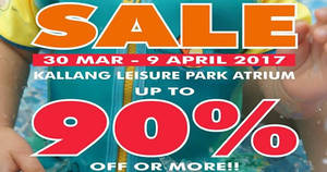 Featured image for (EXPIRED) Liferacer Swim Wears up to 90% off AS-IS sale at Leisure Park Kallang from 30 Mar – 9 Apr 2017