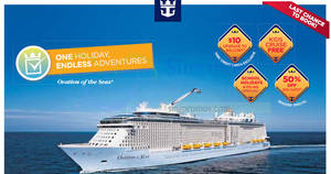 Featured image for (EXPIRED) Royal Caribbean roadshow at AMK Hub (Cruise from $398*) from 22 – 26 Mar 2017