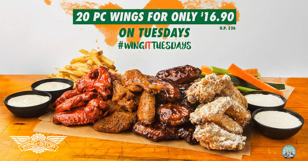 Wingstop Deals Tuesday