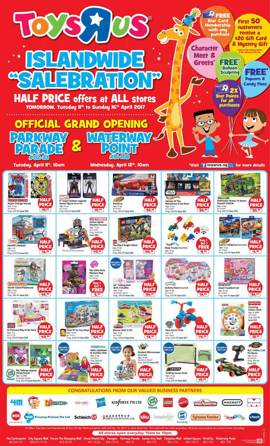 Toys r best sale us waterway point