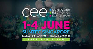 Featured image for (EXPIRED) Consumer Electronics Exhibition 2017 at Suntec from 1 – 4 Jun 2017