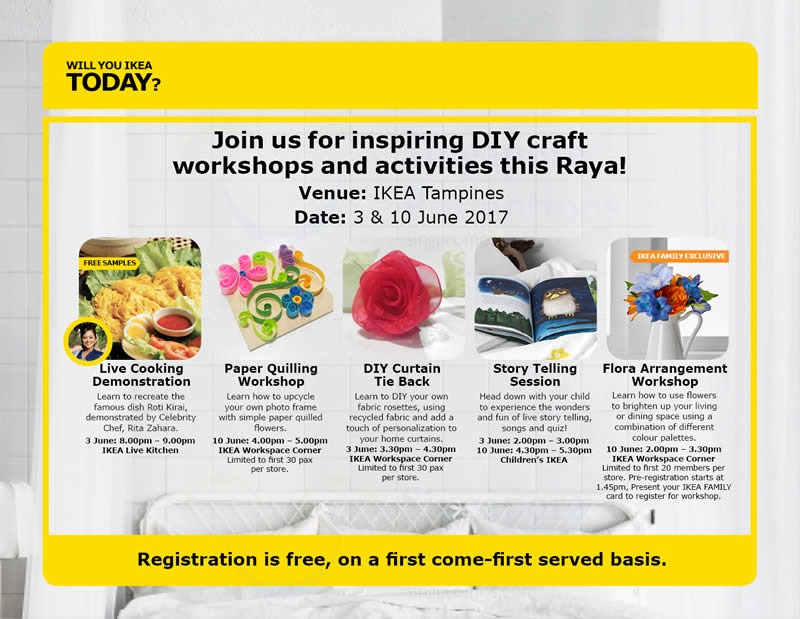 Ikea Raya Food Promotions From 26 May 22 Jun 2017