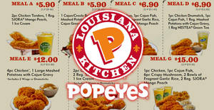 Featured image for (EXPIRED) Popeyes: Discount coupon deals valid from 30 May – 10 Jul 2017