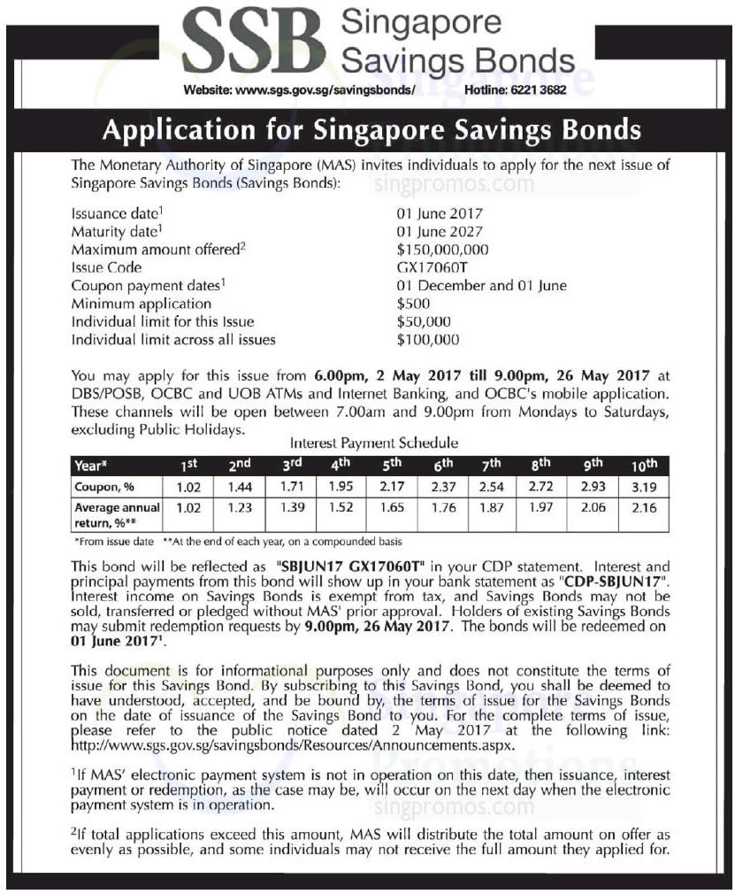 Earn up to 2.16 p.a. with the latest Singapore Savings Bond. Apply