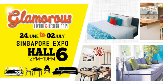 Featured image for Glamorous Living & Design 2017 at Singapore Expo from 24 Jun - 2 Jul 2017