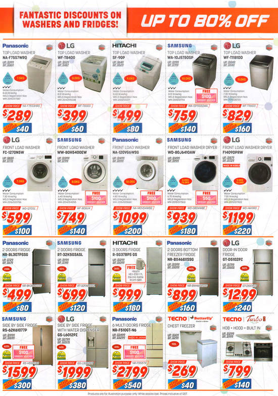 Great Electronics Expo Washer, Fridges 2 Jun 2017