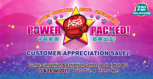 Featured image for ASA Holidays Bi-annual Power Packed Travel Fair at Suntec from 15 – 16 Jul 2017