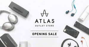 Featured image for Atlas Outlet Store opening sale! From 27 – 30 Jul 2017