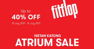 Isetan hot sale fitflop sale