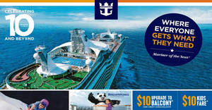 Featured image for (EXPIRED) Royal Caribbean: Roadshow at Junction 8 – $10 kids fare, 50% off 2nd guest & more! From 26 Sep – 1 Oct 2017
